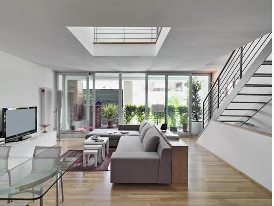 Contemporary living room