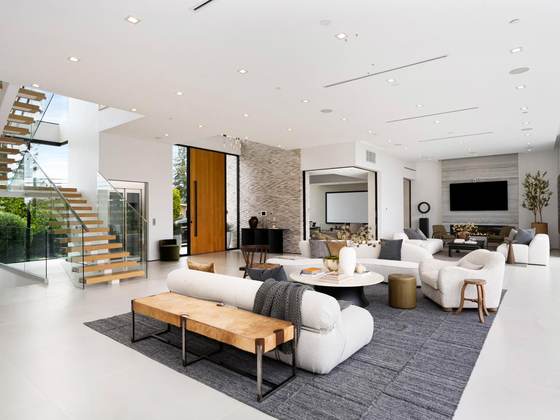 Open-plan interior