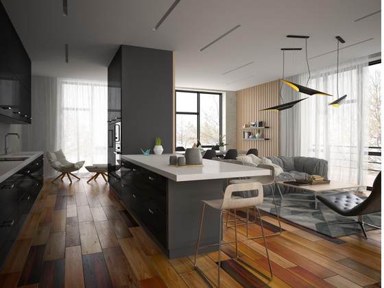 Living room interior